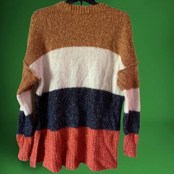 Madewell Striped Baxter Sweater Tunic Oversized XS. - Picture 6 of 16